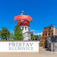 Stylové pokoje v Majáku u cyklostezky, hotel i Hlušovice