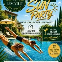 Gites piscine Spa, hotel Lescout városában