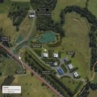 Mayan Farm House and Villas, Noosa Hinterland, hotell i Kin Kin
