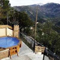 Villa Lakki Heated round pool Jacuzzi