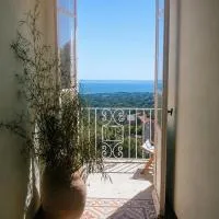 Chambres d'hôte A Caserella, Maison de village rénovée avec vue sur mer, hotel Valle-di-Campoloróban