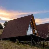 Chalets Nisa- lago de tota, hotel Totában
