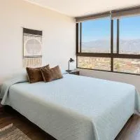 Amplio depto 2D2B con hermosa vista en Los Andes, hotel a Los Andes