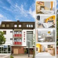 XZLLENZ 50'' Smart TV, Parken, 24h digitaler Check In und Zugang, Küche, hotel em Oberasbach