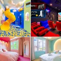 프로뱅에 위치한 호텔 Pop & Fun à Provins avec Toboggan, Cinéma Room et Climatisation