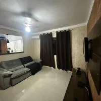 Apartamento na praia, hotel v mestu Praia Grande