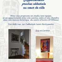 Appartements cosy proches abbatiale au cœur d'Issoire, hotel Issoire-ban