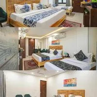 Hotel Ashram Suites Near Nizamuddin Railway Station, hotell i New Delhi