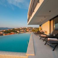 Velvet view villa I Infinity pool I Sea view, hotel v Trogiri