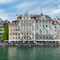 Hotel Pickwick and Pub "the room with a view", hotel in Old Town, Luzern