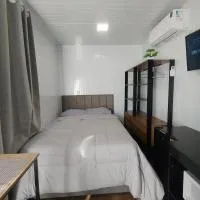 Loft completo no centro, com estacionamento, hotel di Fraiburgo
