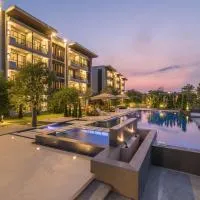 Green Ville Laguna Hotel, hotell i Sung Noen