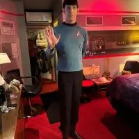 The Star Trek - USS Enterprise Room at the Itty Bitty Inn, hotel em North Bend