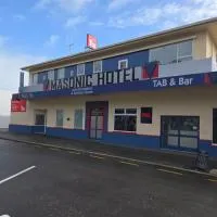 Masonic Hotel – hotel w mieście Palmerston North