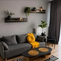 Viesnīca Apartament Grey 2 pokojowy z balkonem w Warszawie z parkingiem podziemnym pilsētā Varšava