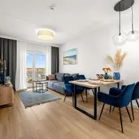 Apartament Zatoka Snów z widokiem na morze 3,5h od Wawy, hotel v destinaci Mechelinki