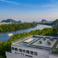 O-LIVE Social Hotel Downtown Guilin، فندق في قويلين