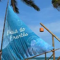 Marechal Deodoro में, होटल Sol, mar, equilíbrio perfeito praia do frances!