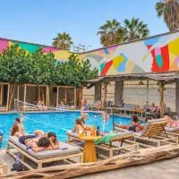 Viajero Huacachina Hostel、イカのホテル
