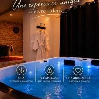 Jacuzzi privé - Escape Game et Chambre Secrète 77, hotel sa Château-Landon