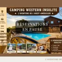Camping Syl-Vallée Western Village: Bouglon şehrinde bir otel
