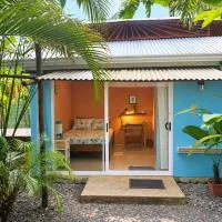 El Tucan Feliz - Boho Jungle Tiny Guest House With Private Mini Pool Oasis, AC, & Playa Cocles, hotell i Cocles