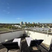 120 qm Penthouse, Europa Park - Rulantica - Straßburg - Colmar - Schwarzwald, bis 11 Personen – hotel w mieście Lahr/Schwarzwald