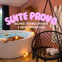 Suite romantique & spa Prova - Love room - Rétroprojecteur Netflix, готель у місті Беллем