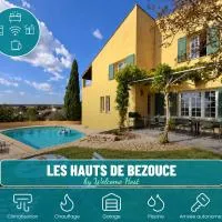 Villa 14 pers, piscine privée, jeux, vue et calme, hotel a Bezouce