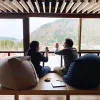 強羅テラス-箱根の山々が目の前に広がるテラス-和室付きのゆったり空間でリラックス-駐車場有, ξενοδοχείο σε Gora