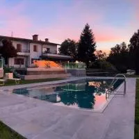 Il Sentiero dei Goti San Marino e Montefeltro, hotel Monte Grimano Termében