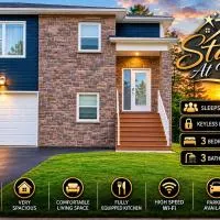 Starz at Night - Luxury 3BR Sleeps 10, Near YHZ, hotel di Elmsdale