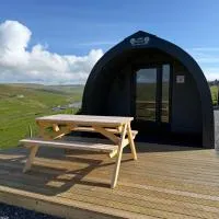 Starlight by Mirremora l Shetland l St Ninians Isle l Cosy Pod, hotel v destinaci Holm of Maywick