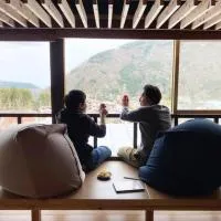 強羅テラス-箱根の山々が目の前に広がるテラス-和室付きのゆったり空間でリラックス-駐車場有, hotel em Gora