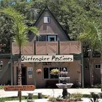 Okefenokee Pastimes Cabins and Campground, hotel em Folkston