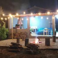 Chalé Romântico com Lareira externa na Região de Sorocaba, hotel v mestu Capela do Alto