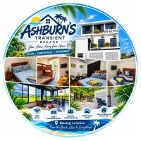 ASHBURN'S TRANSIENT - BAUANG, PRIVATE AC & FAMILY ROOMS near the BEACH, hotel di Bauang