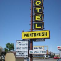 Paintbrush Motel, отель рядом с аэропортом Riverton Regional Airport - RIW в городе Ривертон