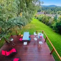 Chalet spacieux à Wangenbourg-Engenthal avec vue panoramique, hotell i Wangenbourg