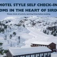 Sirdal fjellpark, hôtel à Tjørhom