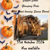 Copper Coast Glamping Pods - An Faoileán Pod, hotell sihtkohas Bunmahon