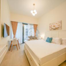 Yogi - Studio in Azizi Riviera - MBR City & Pool