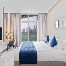 ALiving Stylish Studio with Balcony I Partial Burj Khalifa View I DAMAC Maison Prive B-1315