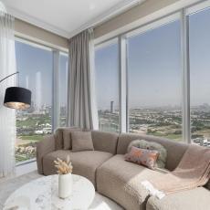 Heaven Crest Vacation Homes -Two Bedroom with Balcony - JLT Dubai Close to Metro & Marina