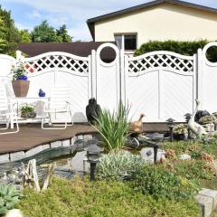 Homey Bungalow with Roofed Terrace Garden Garden Furniture