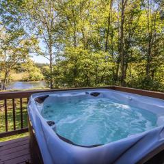 Fish Trap cabin on the Shenandoah River