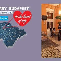 Apartment in the center of Budapest -free garage parking