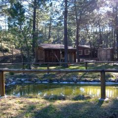 Cabaña en pleno parque natural del río mundo