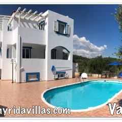 Villa Varvara in Almyrida slechts 350m vanaf het strand - Auto huren niet nodig - Gratis Samariakloof