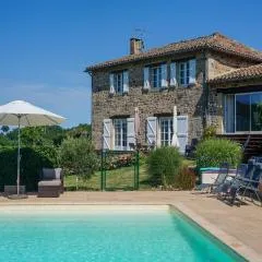 Holiday Home in Saint-Beauzile with Pool